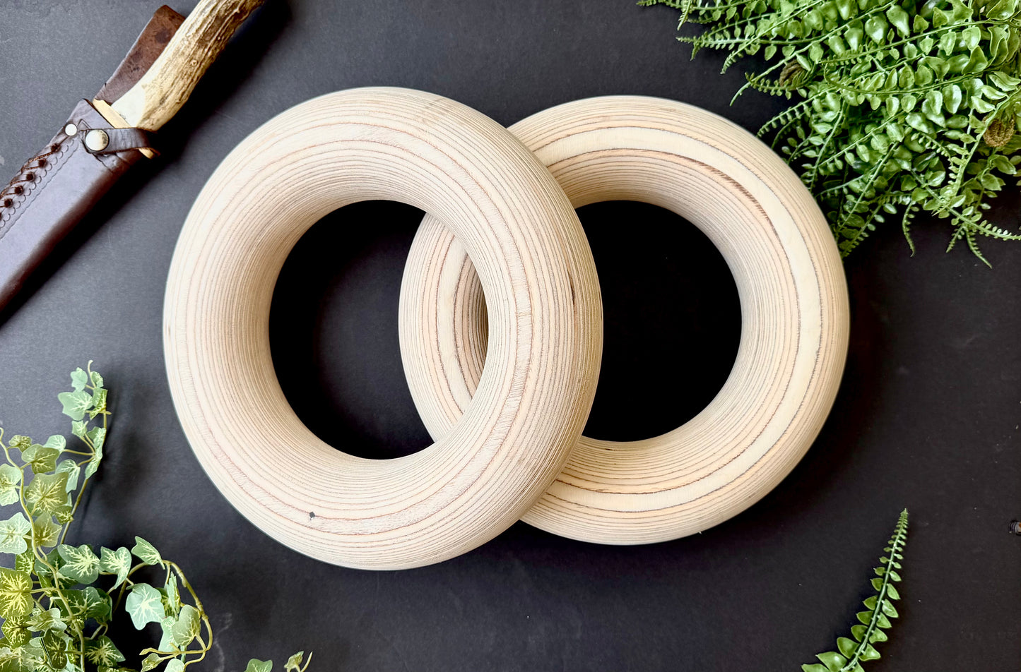 SuperFat Rings - 2.75" Thick Handled Gymnast Rings