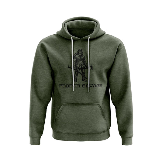MOUNTAIN MAN HOODIE - OD GREEN
