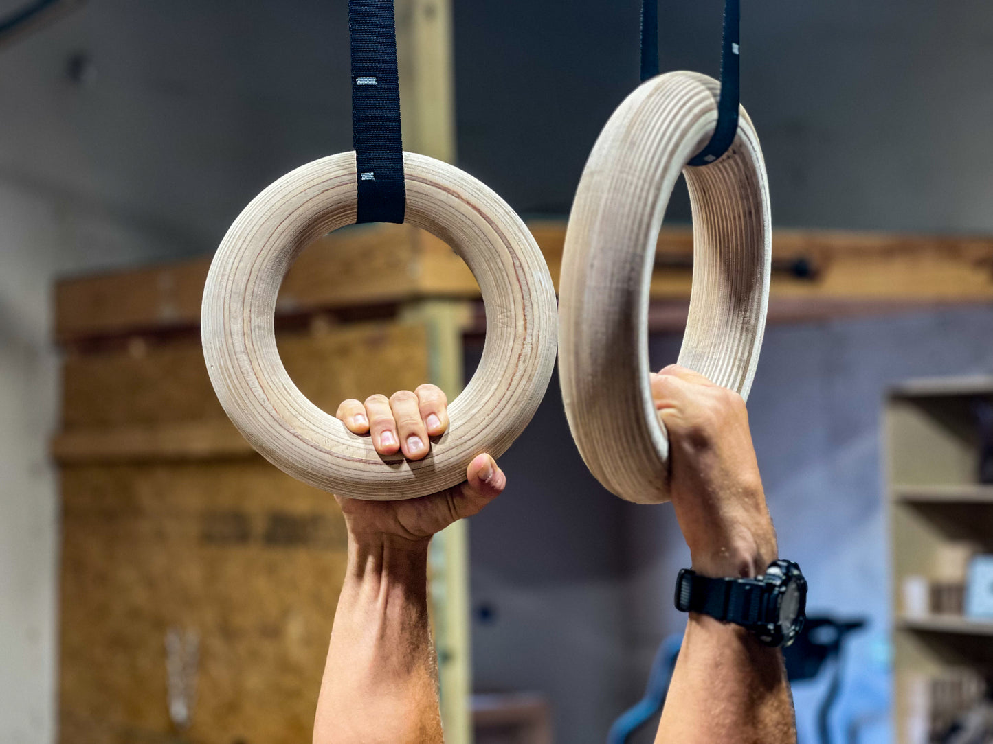 Fat Rings - 2.25" Thick Handled Gymnast Rings