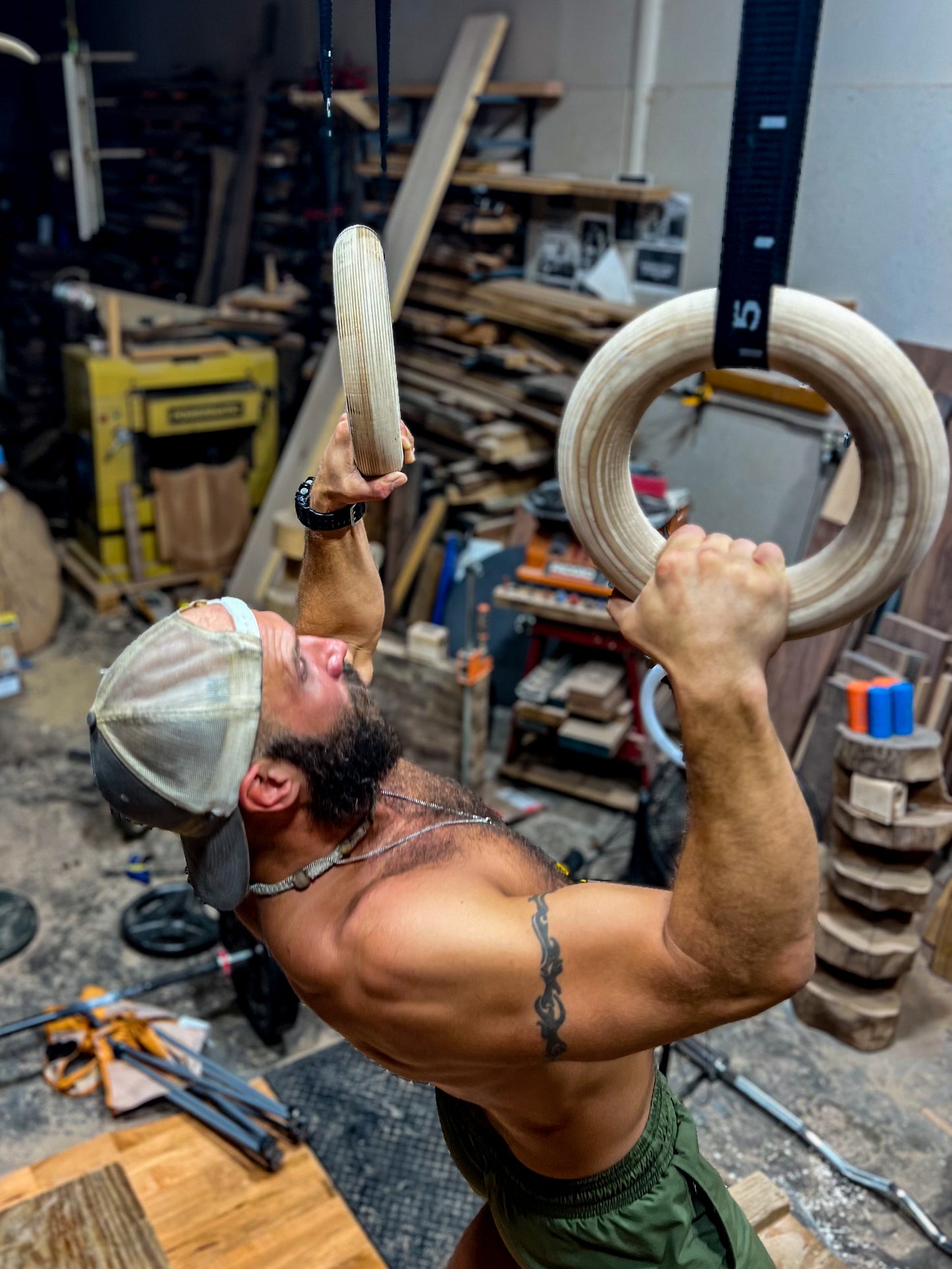 Fat Rings - 2.25" Thick Handled Gymnast Rings