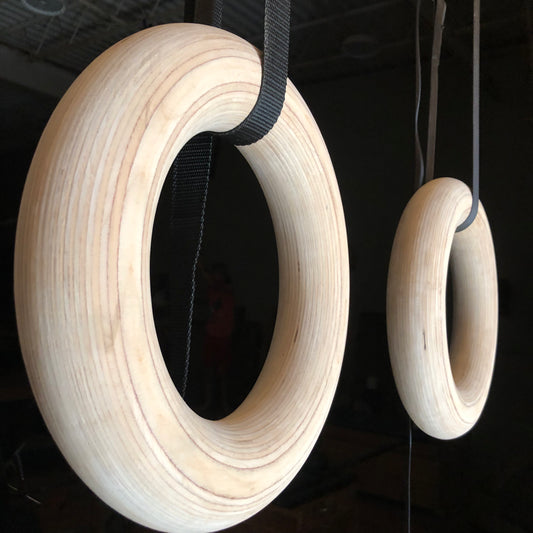 Fat Rings - 2.25" Thick Handled Gymnast Rings