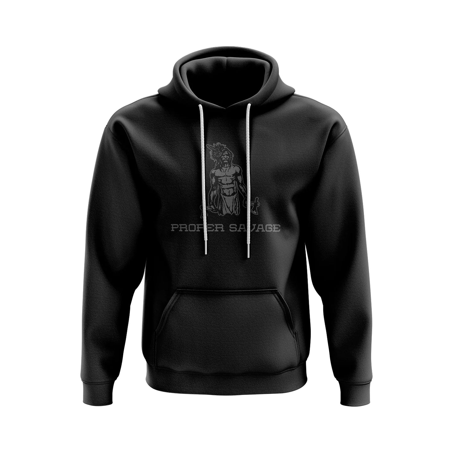 Warrior Hoodie - Black