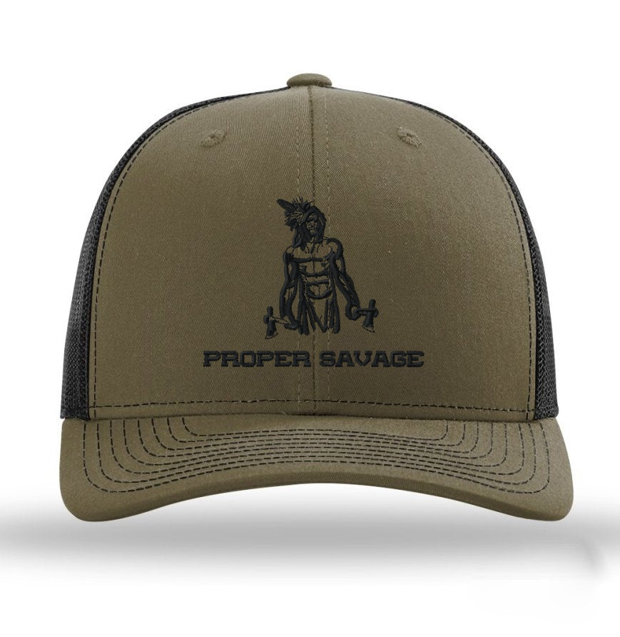 WARRIOR TRUCKER HAT - OD GREEN