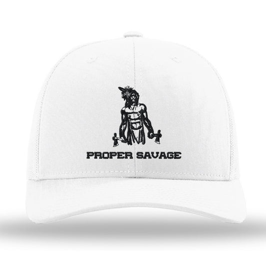 WARRIOR TRUCKER HAT -  WHITE